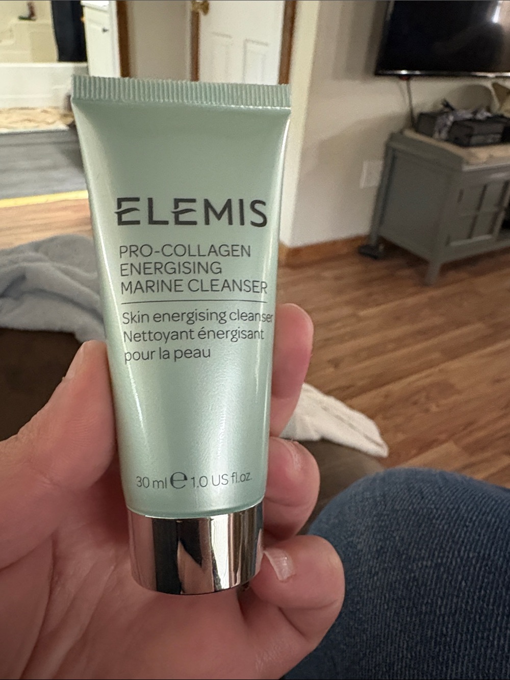 ELEMIS Pro-Collagen Energising Marine Cleanser - Mint Green & Silver